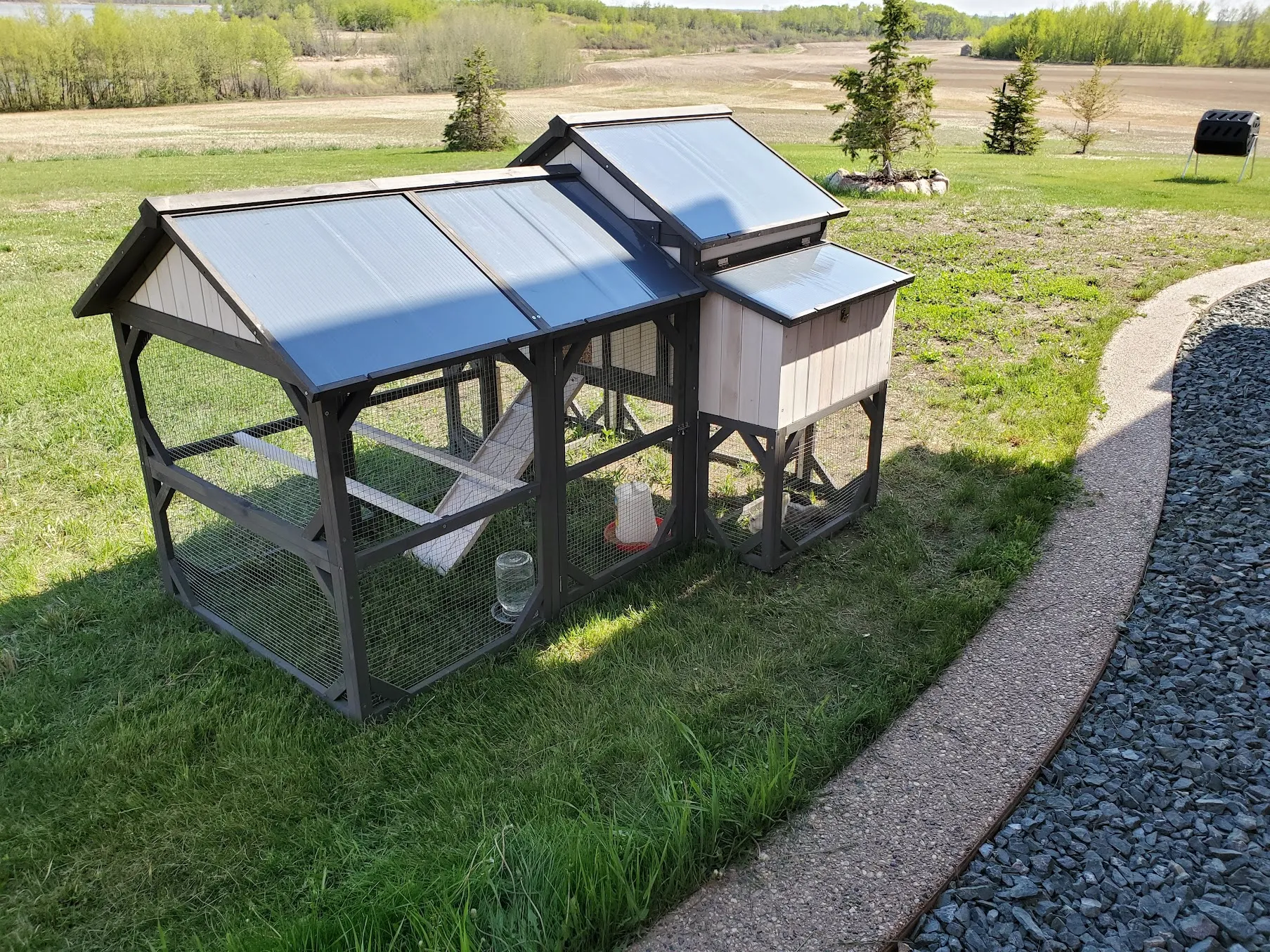 The initial coop we purchased